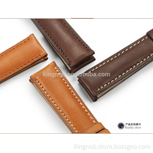 18mm19mm 20mm 21mm 22mm Handmade France Calf Leather Watch Band Strap